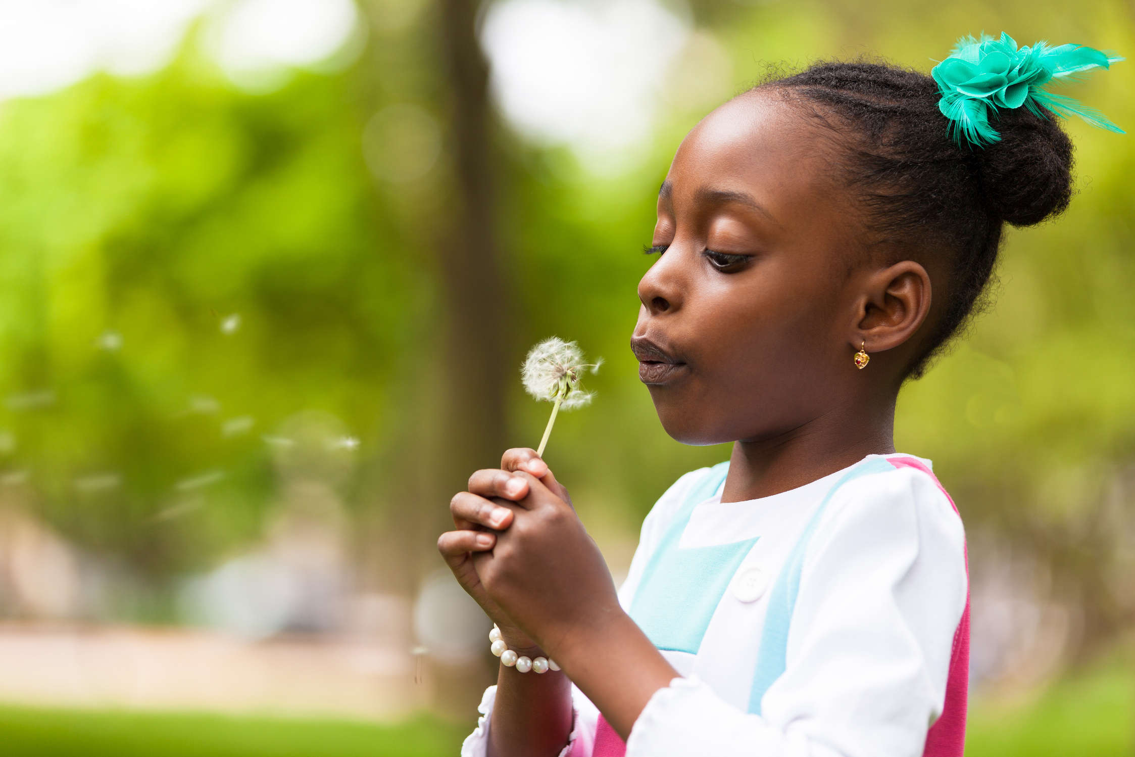 Cute Young Black Girl 